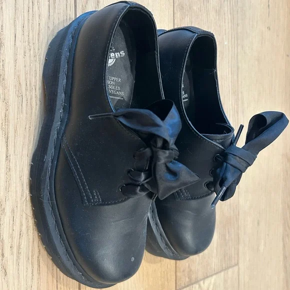 Dr. Martens Black Vegan Footwear - Picture 2 of 3